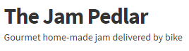 The Jam Pedlar