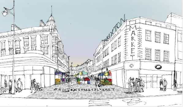 Mayor’s High Street Fund: Brixton street market design consultation extended until 4th September