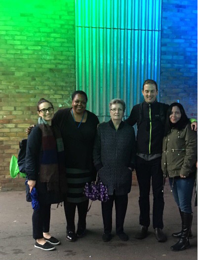 Lighting scheme to promote walking in Southwark switches on!