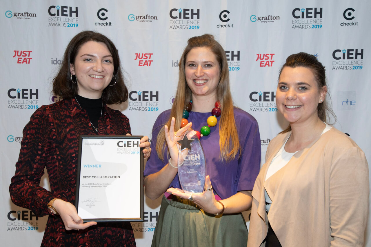 CRP Win at the 2019 Chartered Institute of Environmental Health Excellence Awards