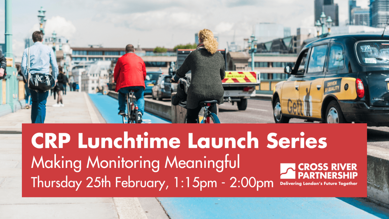 CRP’s Second Lunchtime Launch: Making Monitoring Meaningful