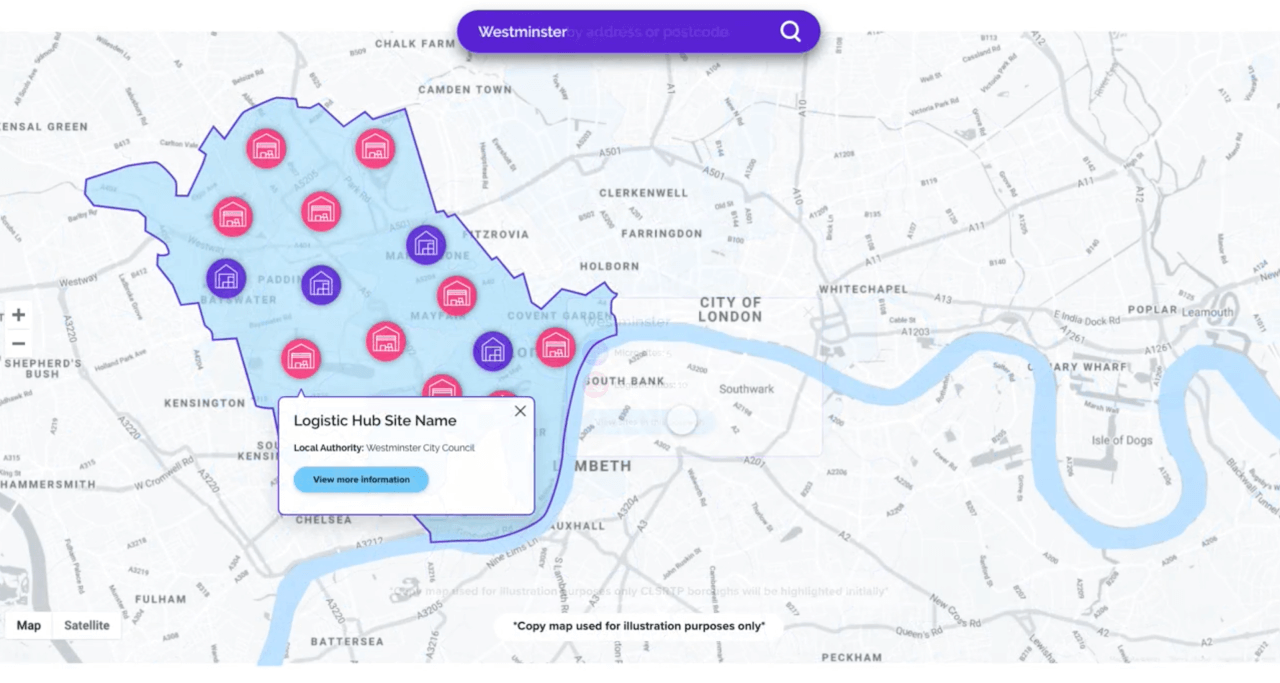 Development Begins on new Urban Logistics Hub website