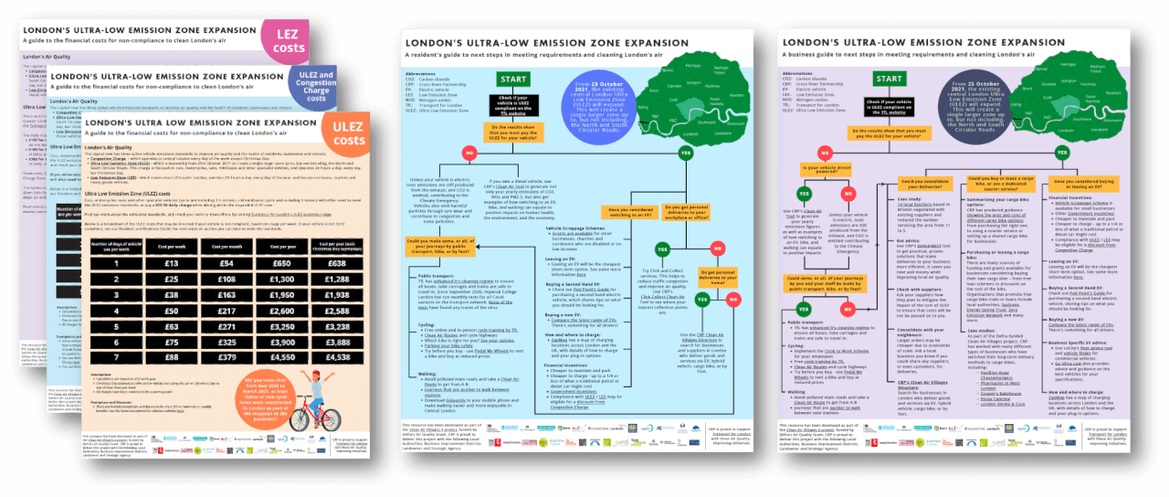 New ULEZ resources to help vehicle owners