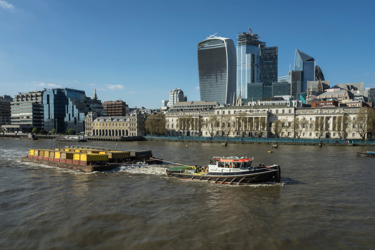 River Freight Air Quality Monitoring begins on the Thames