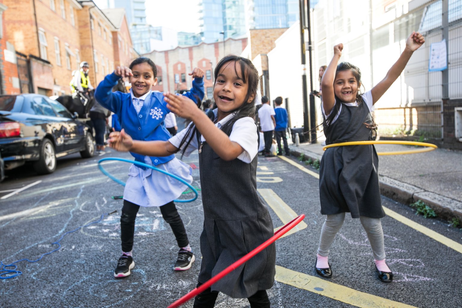 World Car Free Day Play Streets in Tower Hamlets Cross River Partnership