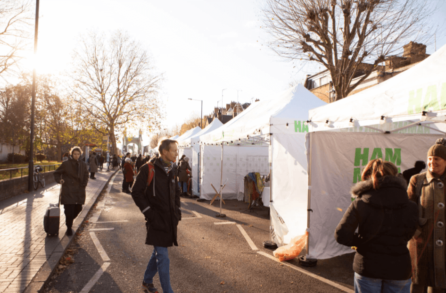 Hammersmith BID Hosts First Zero-Emission Market