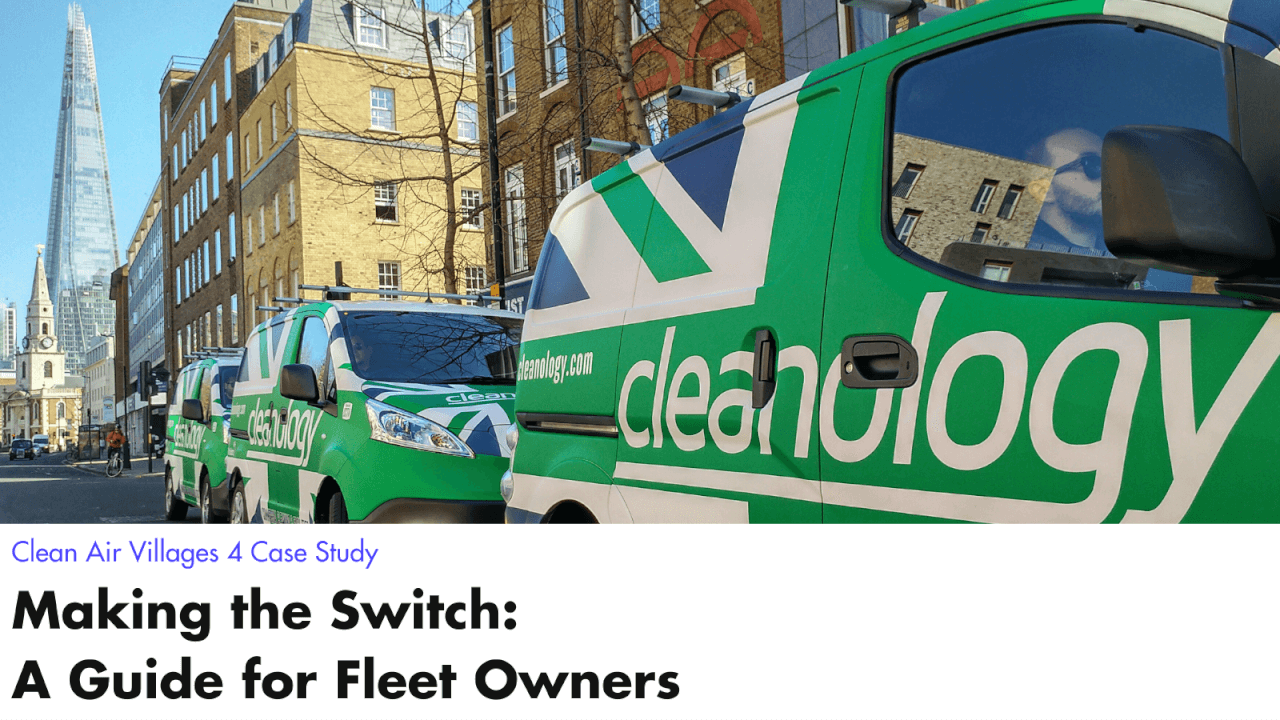 Making the Switch: A Guide for Fleet Owners