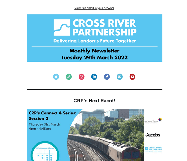 CRP’s March Newsletter