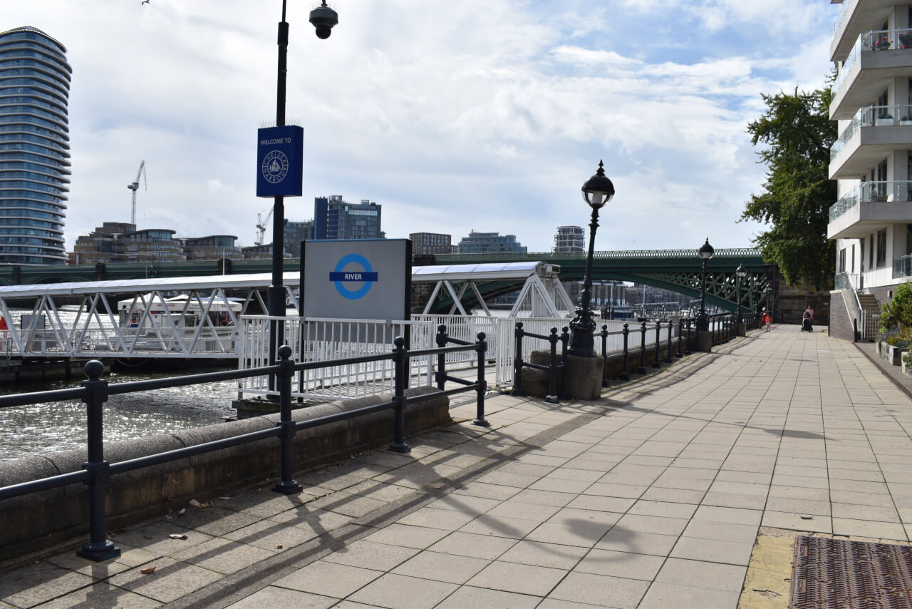 Chelsea Harbour Pier Site Visit