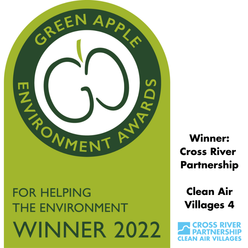 CRP Wins Green Apple Award! Cross River Partnership