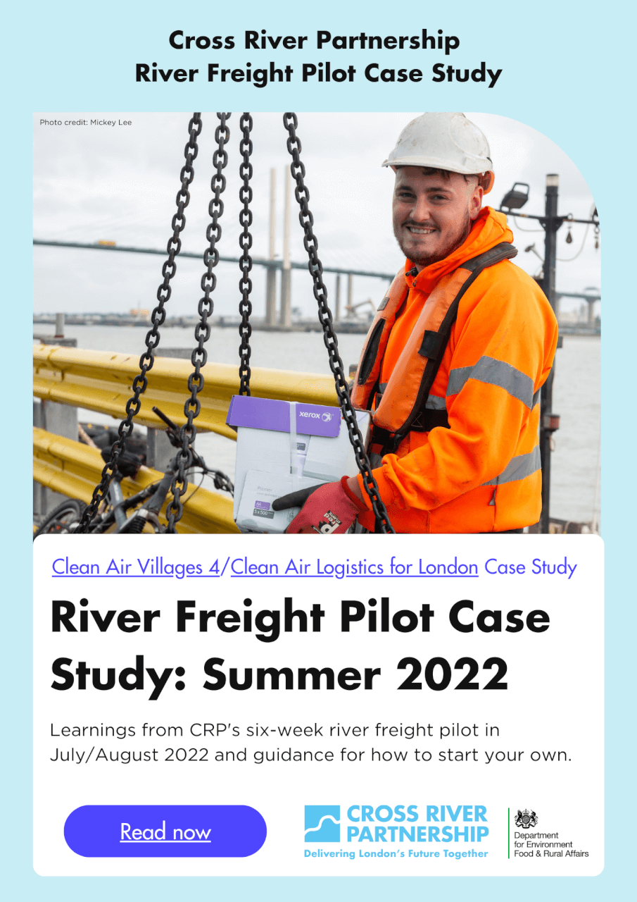 River Freight Pilot Case Study: Summer 2022