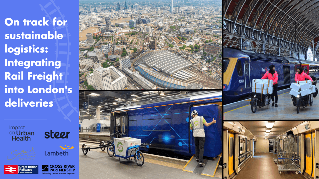 Unlocking the potential of rail freight in London