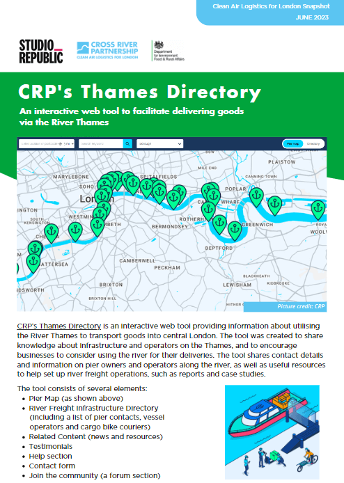 CALL Snapshot: CRP’s Thames Directory