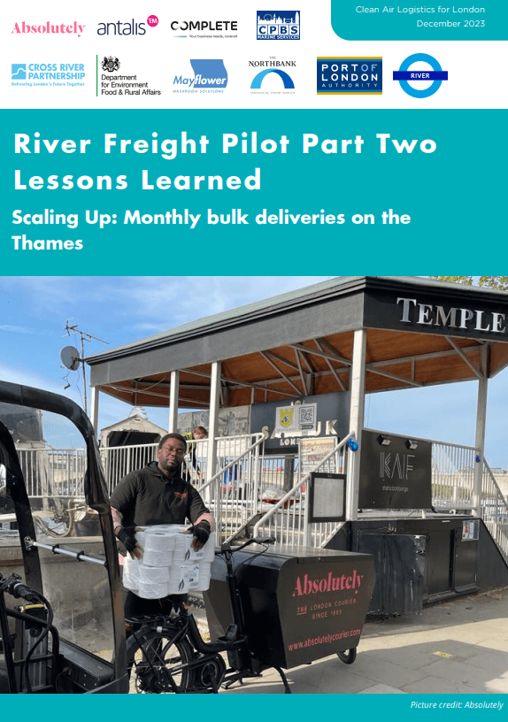 River Freight Pilot Part Two Scaling Up: Lessons Learned