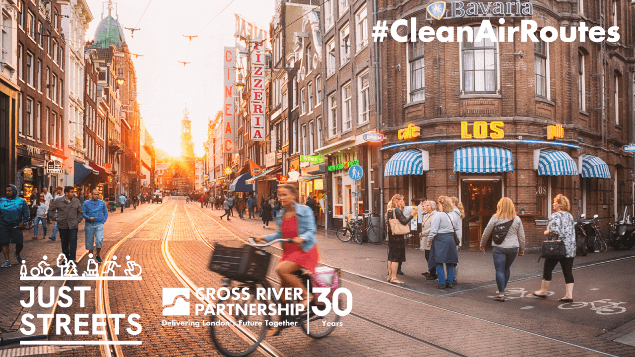 JUST STREETS Clean Air Routes Campaign